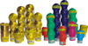 Color artillery shell with different packing