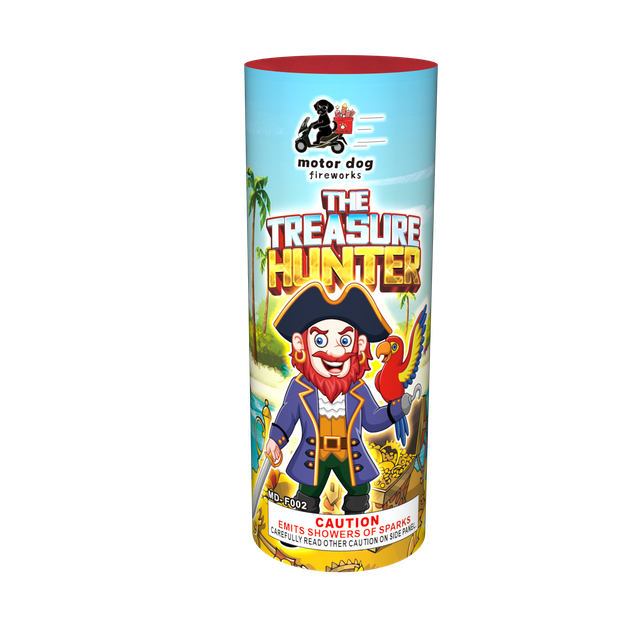 The Treasure Hunter Fountain fireworks