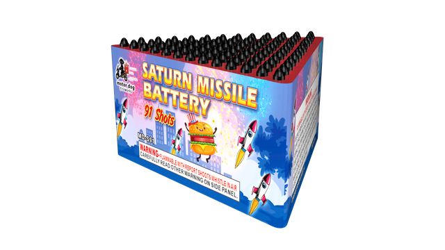 91 shots saturn missile battery 