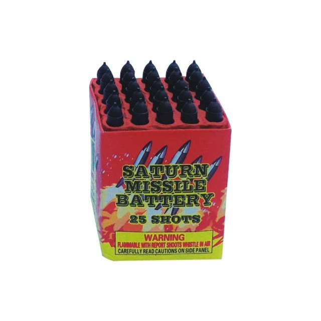 25 Shots Saturn Missile Battery